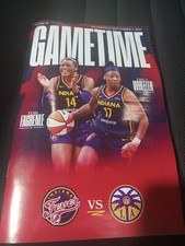 September 4, 2024 Indiana Fever Gametime Program Magazine Caitlin Clark