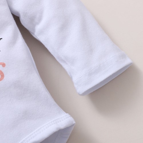 Neugeborenes Baby Mädchen Blumen Strampler Body Overall Stirnband 4-teilig Outfit Kleidung - Bild 5 von 7