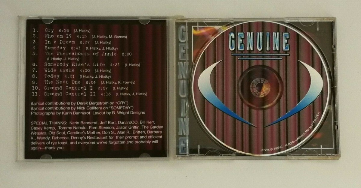 Genuine CD by Genuine (1996,11 Tracks) | eBay