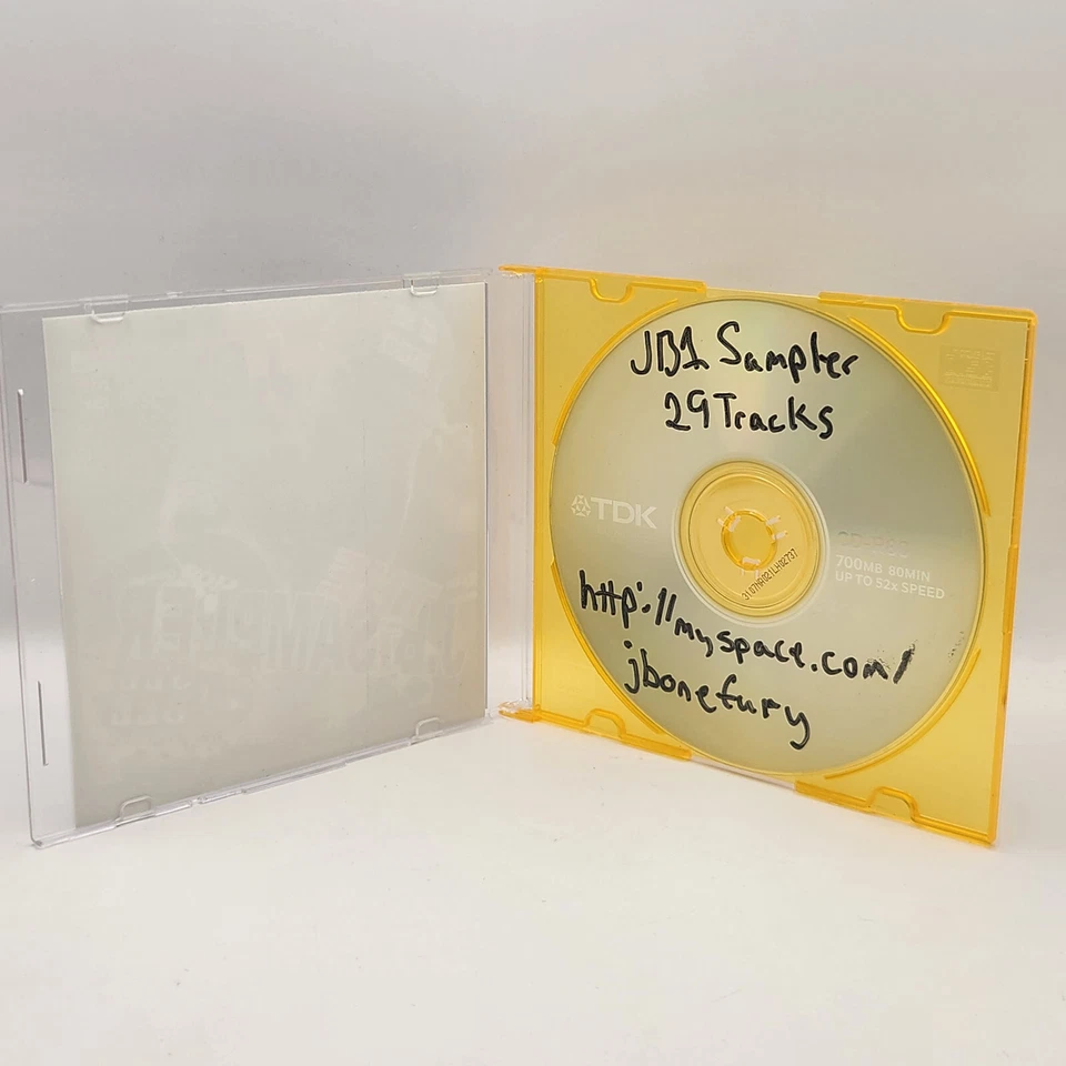 J Bone The JB Sampler Gee Bee Ju Recording Local Rap Hip Hop Dance Music CD USED - Image 2 of 3