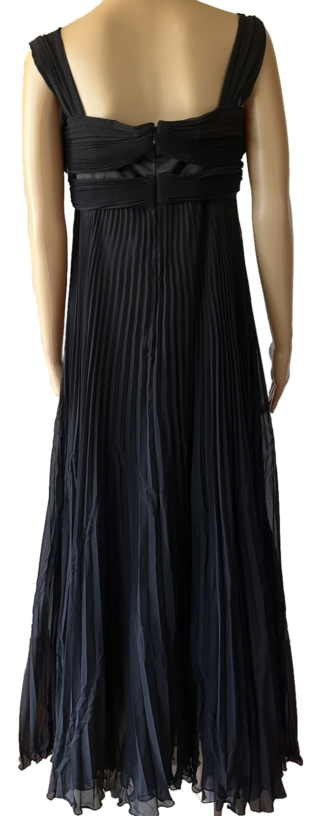 *VALENTINO* Abito da sera raro vintage anni 2000 bustier in seta anteriore 10