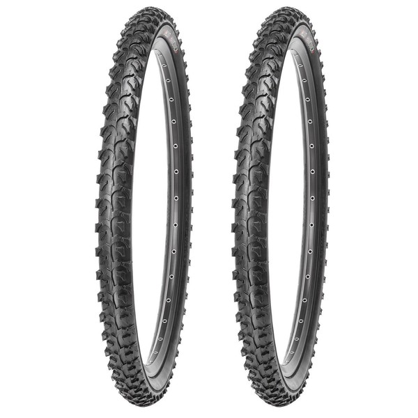 2X Kujo Mountainbike Reifen Fahrradreifen 24 Zoll 24X1.95 Neu-image
