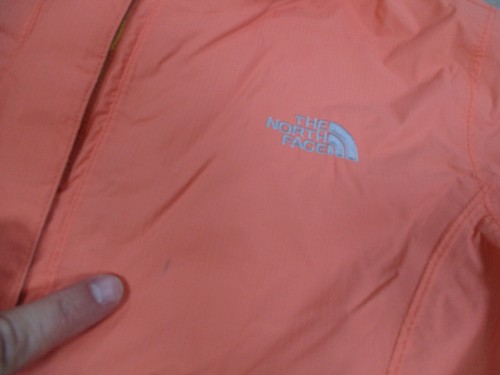 The North Face Jacket Womens Medium Orange Dryvent Windbreaker Coat Outdoors - Picture 3 of 13