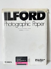 Ilford Multigrade III Deluxe MG Glossy Photo Paper 8x10 25 Sheets 27B1405