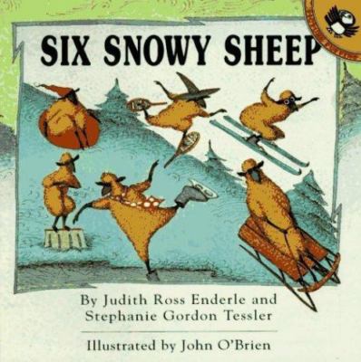 Six Snowy Sheep; Picture Puffins - 0140557040, paperback, Judith Ross Enderle