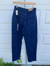 NOS LEE BLUE JEANS RELAXED FIT TAPERED LEG NEW W/ TAGS FREE US SHIPPING BA 
