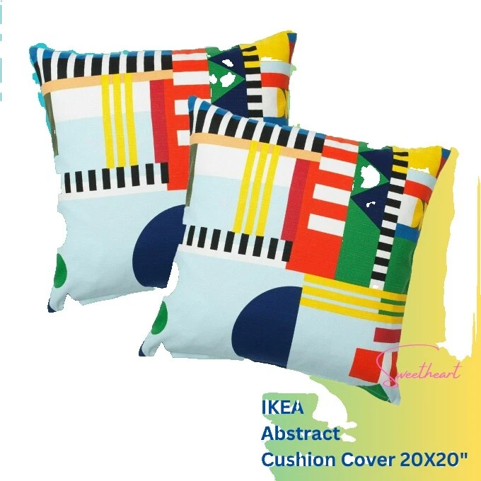 IKEA Abstract Pillow Covers
