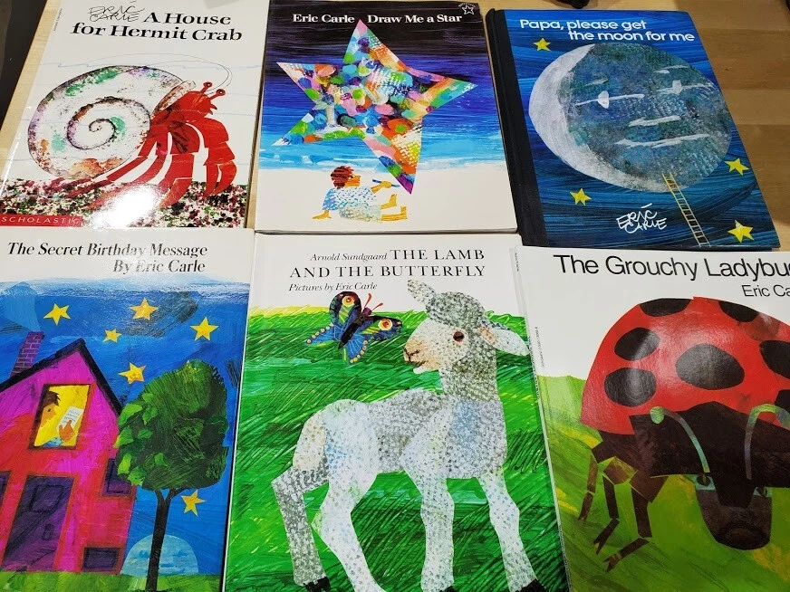 Lot of 5 Eric Carle PB/HC/Board Books for Children's Kid Toddler *Random Mix* - Image 3 of 3