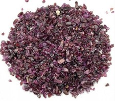 Garnet tumbled chips 3-5mm 1 oz