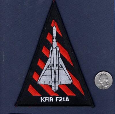 VF-43 CHALLENGERS F-21 KFIR US Navy Fighter Aggressor Squadron Shoulder Patch