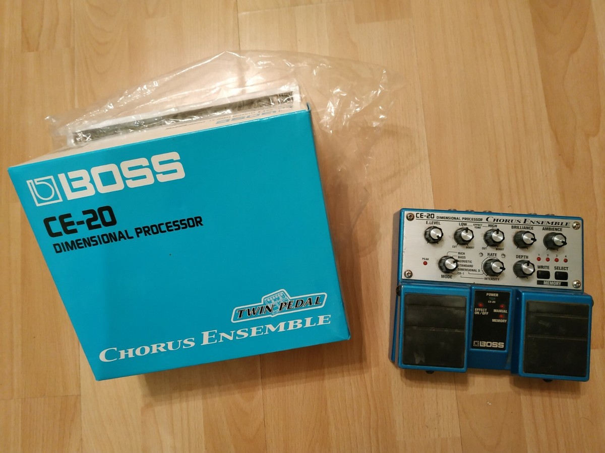 ギター BOSS CE-20 Boss CE-20 Chorus Ensemble Twin Effects Pedal | zZounds