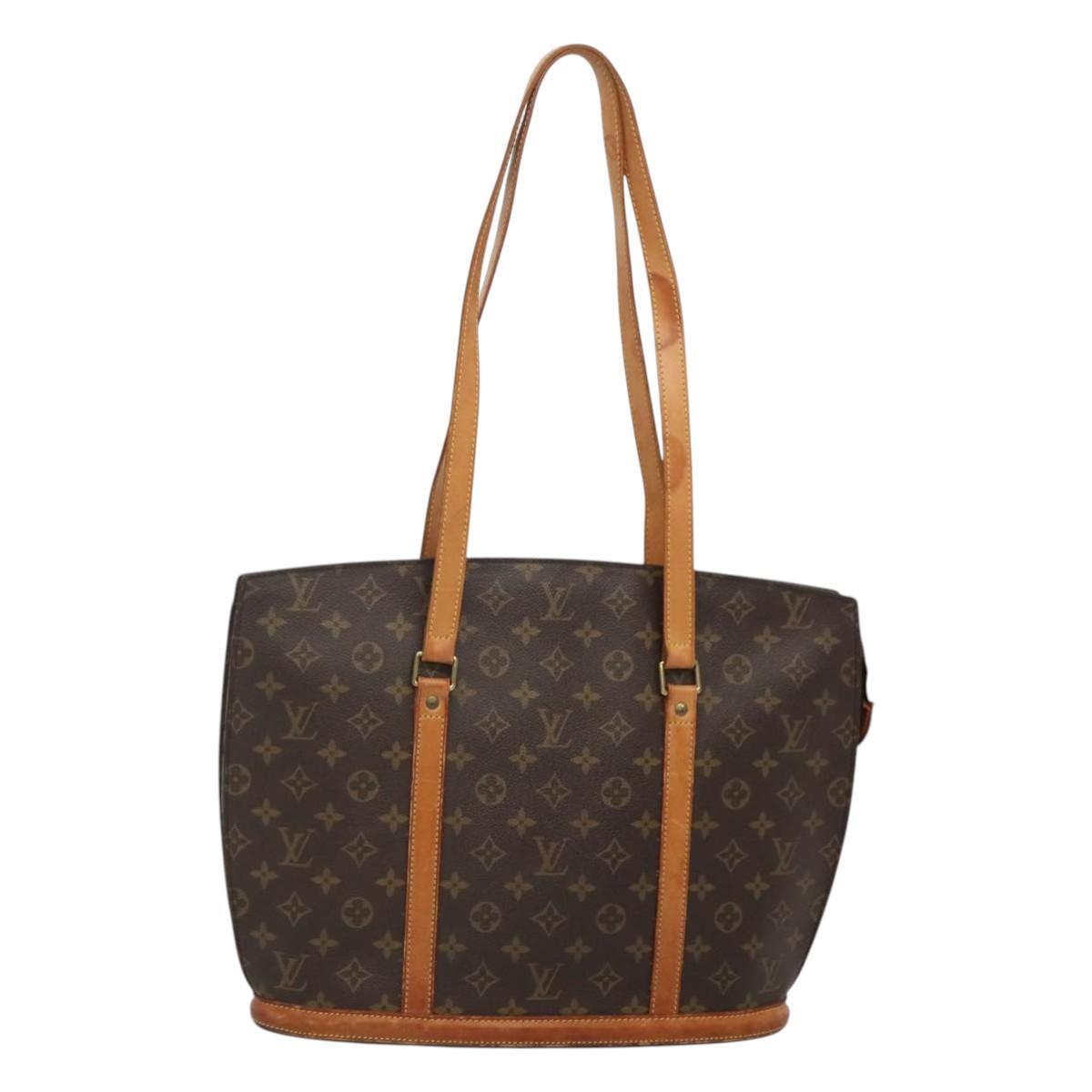 LOUIS VUITTON Monogram Babylone Tote M51102 Authentic MX048
