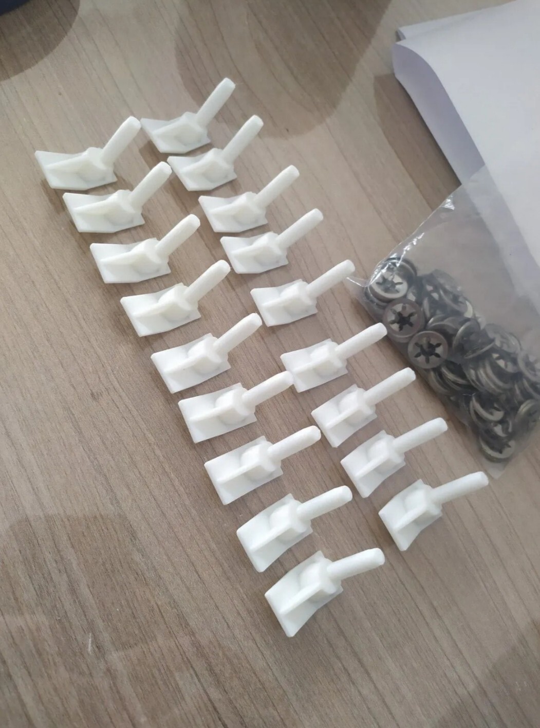Fixations 3D extensions avant Peugeot 106 pour sorties circuit Rallye