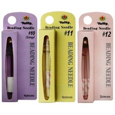 Bundle of 3 Sizes: Tulip Beading Needles Size 10, Size 11  Size 12 BSND-CMB04