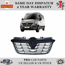 Front Bumper Grill for Renault Master MK3 2010-2015 - Easy Install