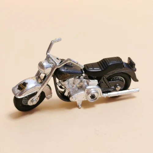 Matchbox HARLEY DAVIDSON MOTORCYCLE 2.5" Figure Diecast Bike Car Vtg Toy 1993