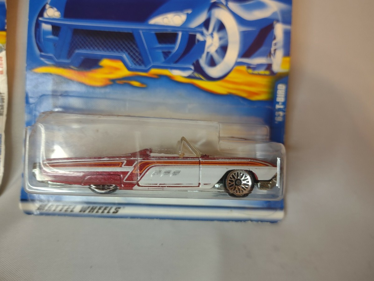 ホットウィール 63 T バード 63 FORD THUNDERBIRD (T-BIRD)のレビュー！弾丸みたいな