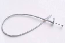 Film SLR Camera Mechanical Shutter Release Cable Silver Made in Japan