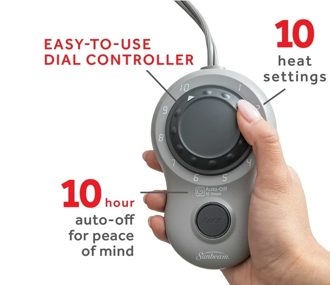 Bedding, Full, Fleece, Ultimate Grey, Heated Electric Blanket eBay