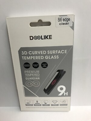 Samsung 6S Edge Clear 3D Curved Surface Tempered Glass Universal Coverage