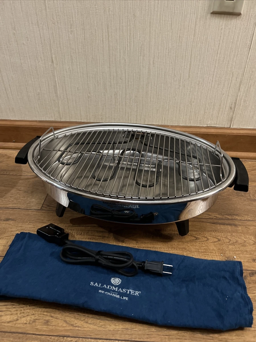 Saladmaster clearance smokeless grill