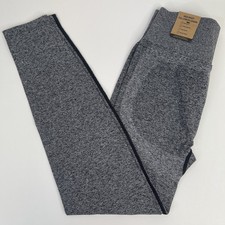 Victoria's Secret Pink Active High Waist Full Length Legging Gray Size M New