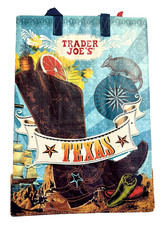Taxas Trader Joe's Reusable Shopping Bag New With Tags NWT 6 Gallons