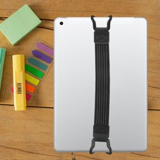 Adjustable Black ABS Tablet Hand Grip Strap Holder for Secure Use