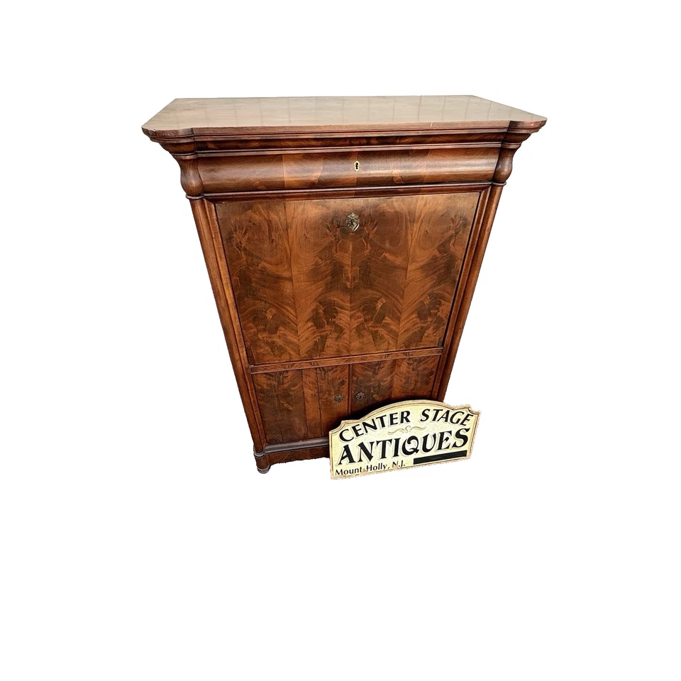 Escritorio antiguo delantero abatible 66985 SUPER RARO Foto 2 de 4