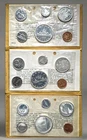Canada 1962 1963 1967 Proof/Prooflike Sets - Royal Canadian Mint - 3.3 oz silver