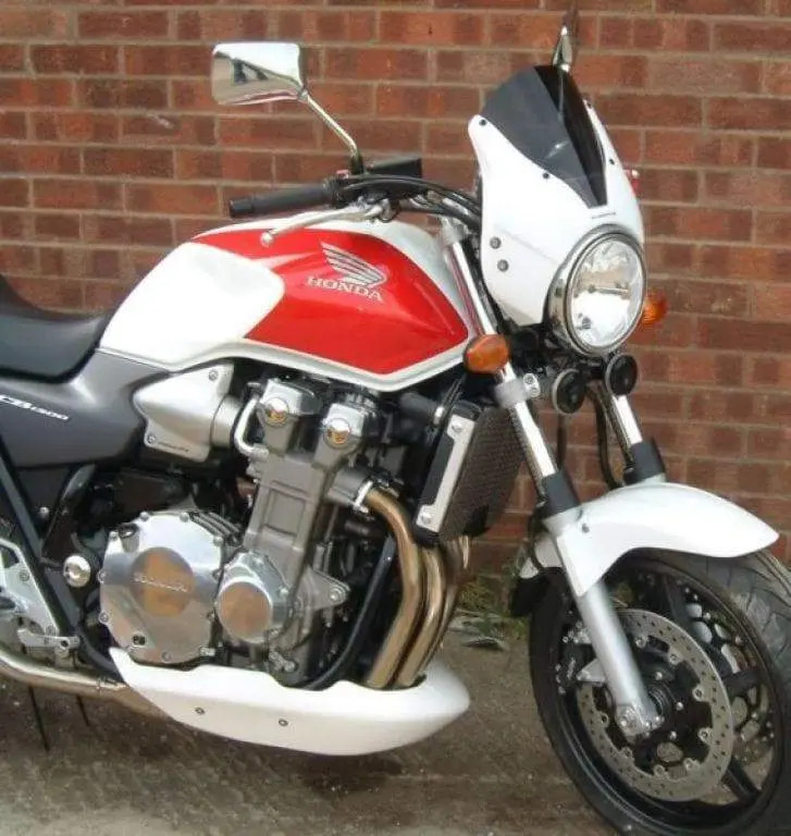 Pyramid Belly Pan | Gloss Black | Honda CB 1300 S 1998>2007