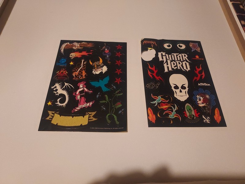 Guitar Hero Stickers 