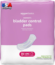 Women'S Incontinence Pads, Bladder Control & Postpartum, Maximum Absorbency, Un