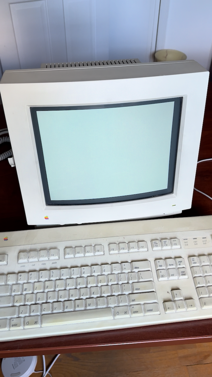 Macデスクトップ Apple Macintosh Quadra700 Apple Macintosh Quadra 700 Vintage Computer ,Bluescsi SD 20MB RAM