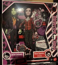 Monster High Kieran Valentine and Spelldon Cauldronello Dolls 2-Pack