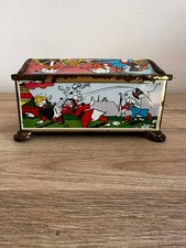 Tirelire Coffre Vintage Disney en Métal - Oncle Picsou & Donald Duck - Années 60