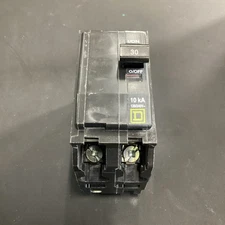 Square D QO230 Circuit Breaker 30 Amp 240 Volt 2 Pole Plug In Black NEW