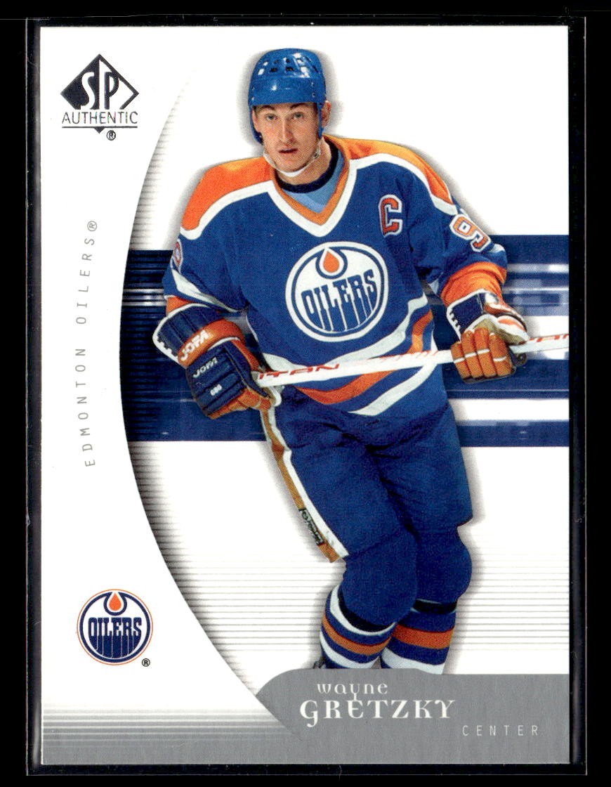 Wayne Gretzky 2005-06 SP Authentic #42 Edmonton Oilers