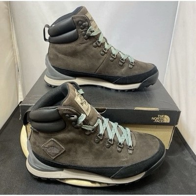 New! North Face Men Back To Berkeley IV Leather Waterproof Brown Hiking  Sz 14