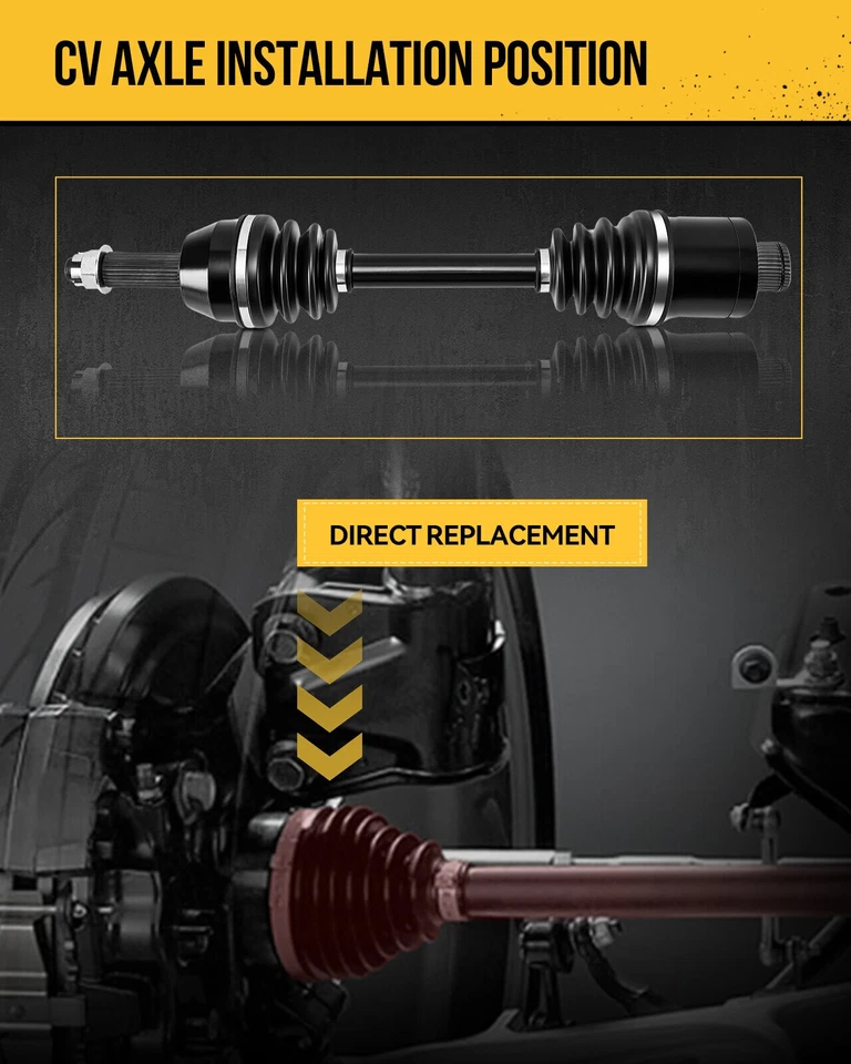 Front Left CV Axle Assembly for Toyota Avalon 2005-2008 Highlander Lexus RX450h - Image 3 of 4