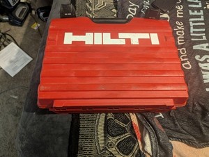 Hilti DX 460 Powder-Actuated Tool with Case and Accessories