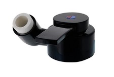 Comet Florenz Kompakt Shower Mixer Black With Microswitch Caravan/Motorhome