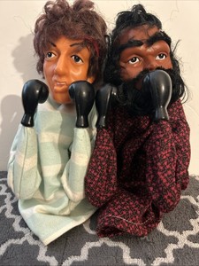 Mr. T & Rocky Balboa Boxing Puppets For Parts or Repair Sylvester  Stallone