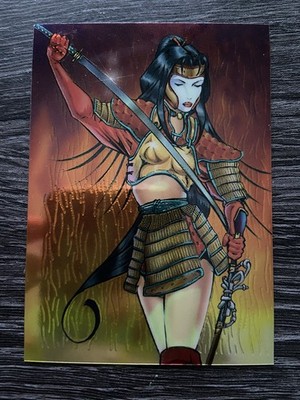 SHI VISIONS OF THE GOLDEN EMPIRE PROMO CARD BY COMIC IMAGES 1996