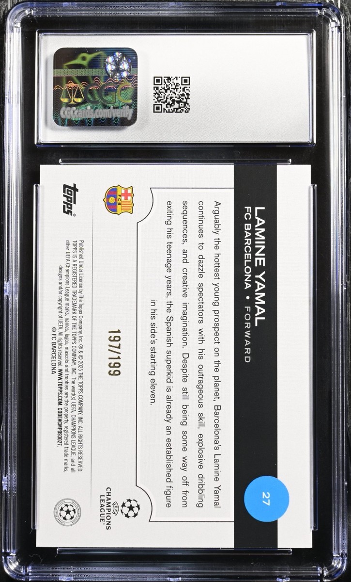 ヤマル S 2024-25 Topps Uefa Club Competitions - Future Stars Lamine