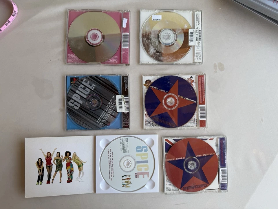 RARE * Spice Girls ALL UK IMPORT CD Singles Lot! 90s Y2K Pop Music Spiceworld - Image 3 of 4