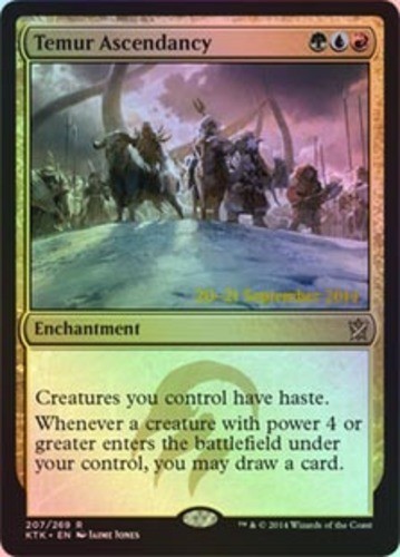 1x Temur Ascendancy - Foil Heavy Play MTG Magic - Kid Icarus -