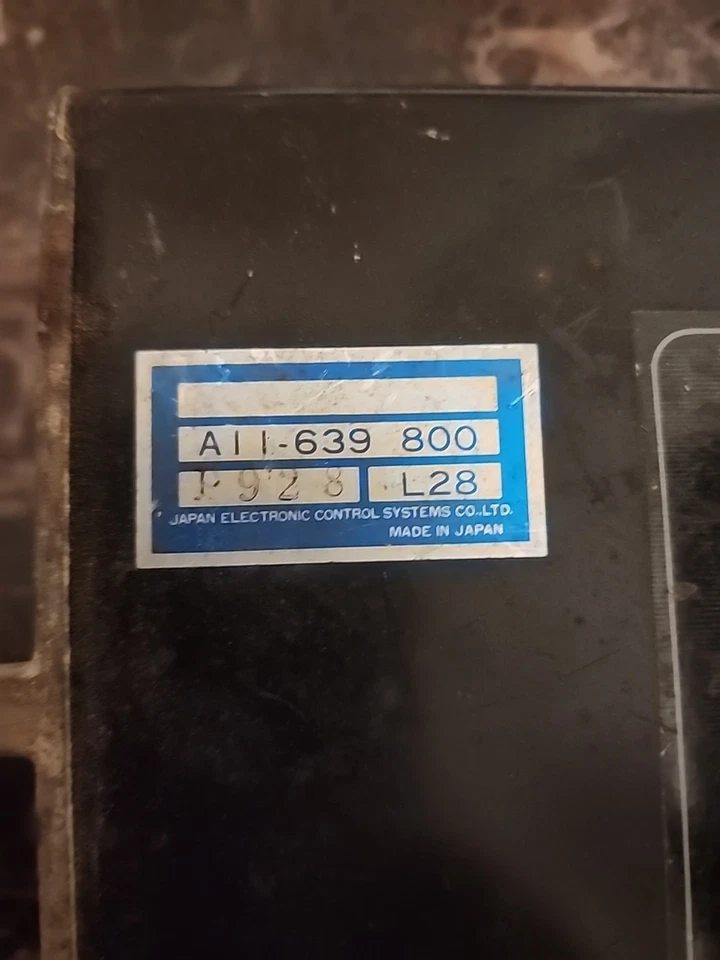 82 Datsun Nissan 280zx 1982 2,8 L módulo de control del motor M/T A11-639 800 OEM ✅ Foto 2 de 4