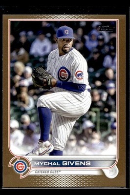 2022 Topps Update Mychal Givens 0942/2022 Chicago Cubs #US140
