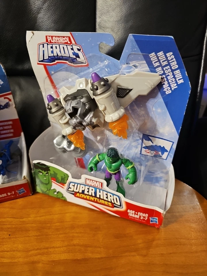 Transformers Rescue Bots Griffin Rock Police Station &  Astro Hulk Super heroes  - Image 4 of 4